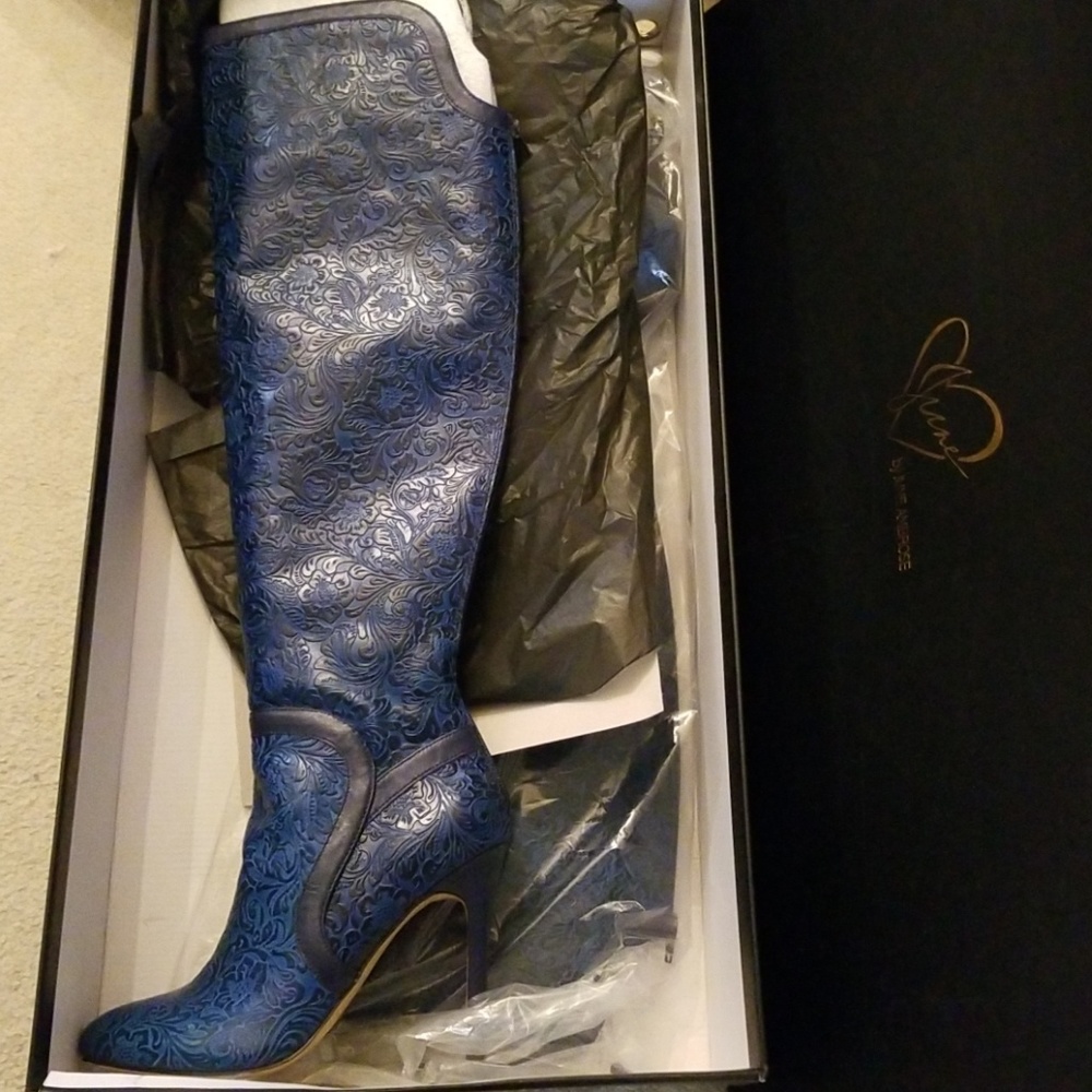 June Ambrose Thigh High Boots